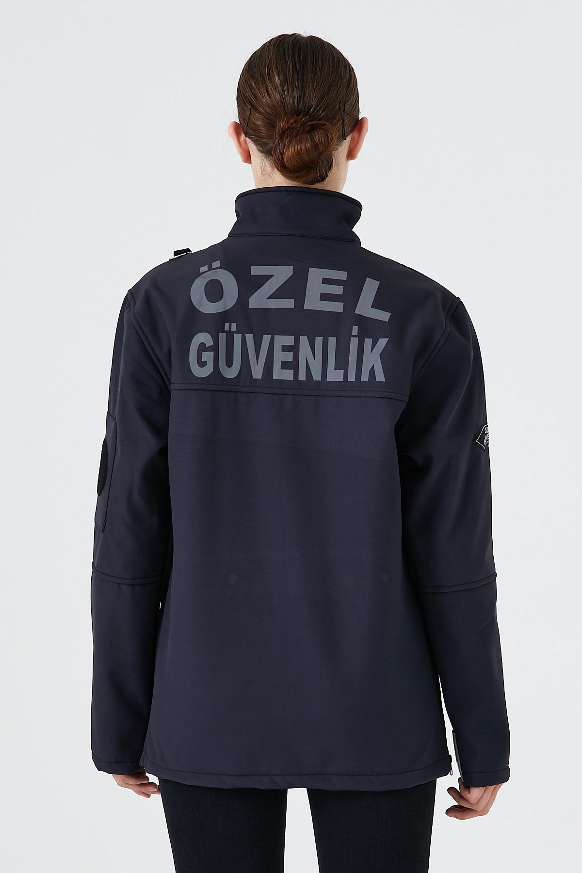 Kadın Özel Güvenlik Kışlık Softshell Mont